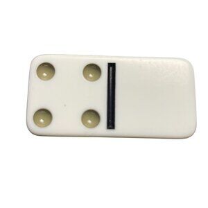 Double Twelve Dominoes Replacement Tile 0 4 Color Dot mq